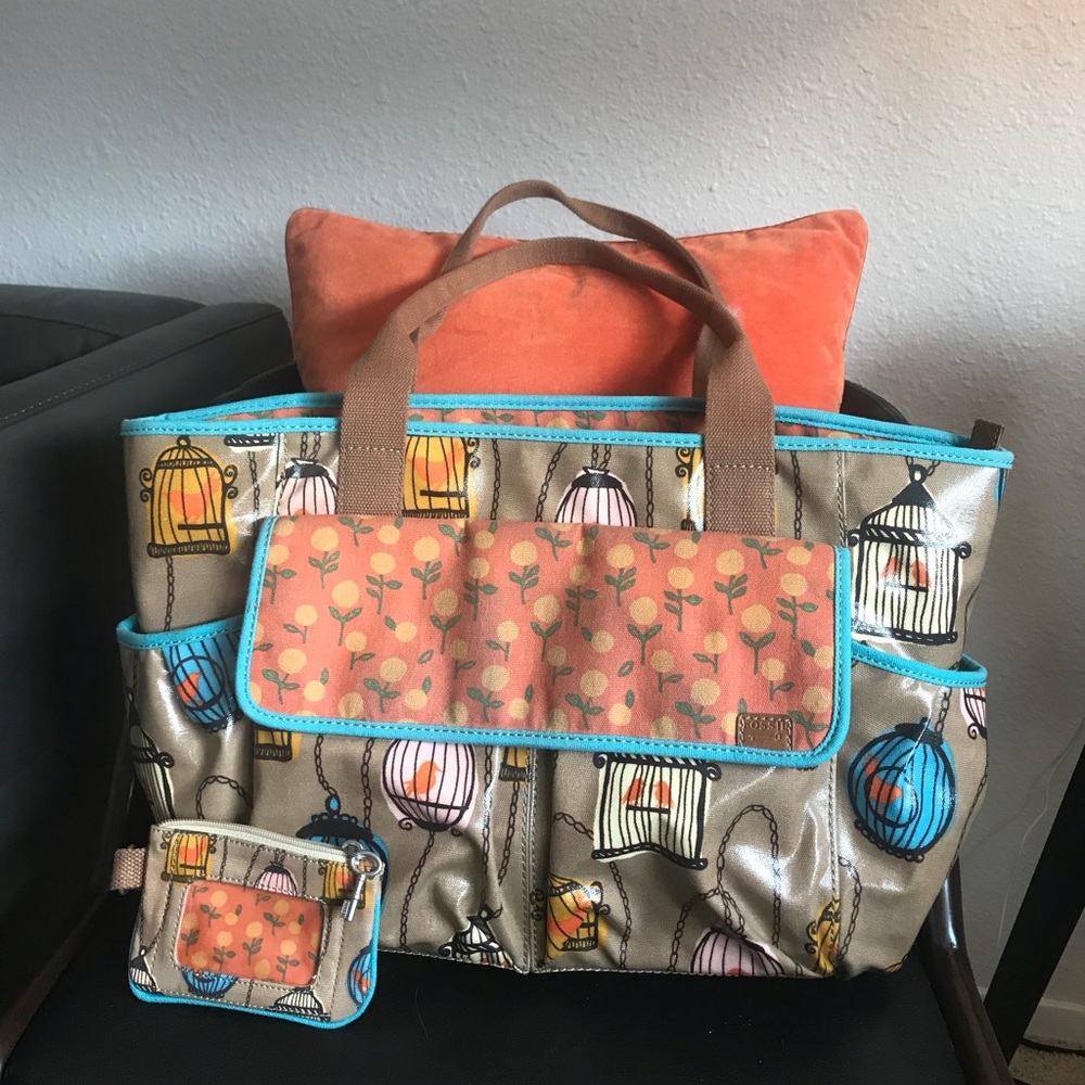 Tote bag by fossil key•per